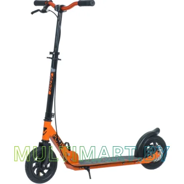 Самокат Novatrack Polis Disc 200DB.POLIS.OR20 (черный/оранжевый, 2020)